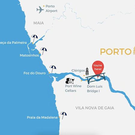 Oporto Bonjardim Loft Leilighet Eksteriør bilde